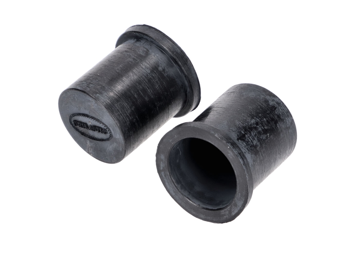 Retaining rubber Drilastic black 2 pieces for Zündapp CS 25, 50, CX Hai K 80 Typ