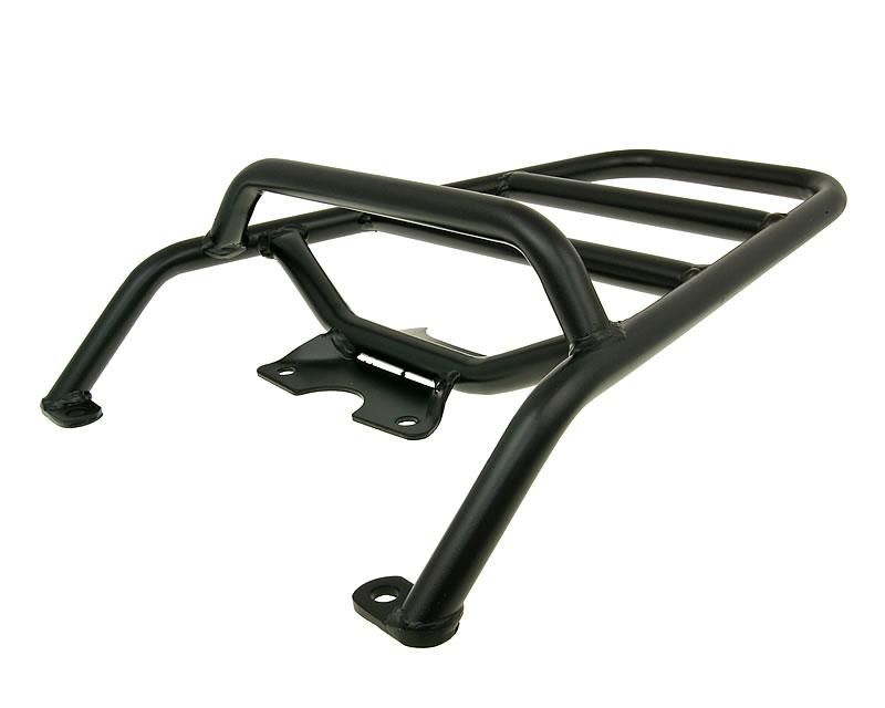 Top Case Träger / Gepäckträger schwarz für Piaggio Fly, Derbi Boulevard