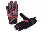 Handschuhe MX Doppler grau / rot - Größe M (09)
