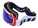 MX-Brille LUC1 Team weiß / rot - Iridium blau