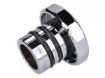 Tankdeckel 66Heroes Aluminium Chrom mit Puch-Logo für Puch Maxi S, N