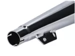 Auspuff Zigarre 28mm verchromt für Puch DS, MS, VS, MV, KTM Ponny, Comet