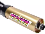 Auspuff Jamarcol Fuego schwarz / gold für Puch Maxi