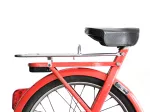 Gepäckträger hinten Moto Nostra Piaggio Ciao (eckige Sattelstütze, Rücklicht am Schutzblech) Chrom