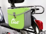 Satteltasche Moto Nostra Ciao Grün Grau