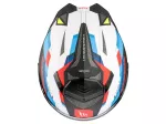 Helm MT Atom 2 SV Klapphelm weiß/blau/rot matt Größe L (59-60cm)
