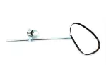 Spiegel bumm Chrom mit Schelle Verkleinerndes Glas für Zündapp, Kreidler, Hercules, Miele, DKW, NSU, Horex, Puch, Gritzner