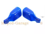 Lenker Griffschalten Blau 200mm x 110mm für Mofa, Moped, Mokick, Enduro, Mofarennen