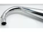 Rennauspuff Chrom 36mm 820mm 51mm 90mm für Zündapp, CS, C 50 Sport, GTS, KS