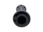 Gasgriff mit Gummi 120mm schwarz für Kreidler Florett RS, RMC, Zündapp GTS, KS, Hercules, DKW, KTM Mokick, KKR