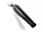 Auspuff Schwarz Silber für Simson Schwalbe KR 51, S 50, S 51, S 70, SR 50, SR 80, Moped, Mokick, KKR