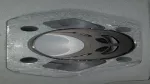 Zylinder Athena Athena 45mm Bohrung 36mm Krümmeranschluss 20er Vergaser für Mofa Mokick