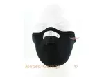 Biker Maske 2 mm schwarz für Mofa Mokick