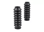 Faltenbalg Satz (2 Stück) Telegabel Drilastic Gummi Schwarz 30/23mm 112mm für Hercules, Zündapp, KTM, DKW, Rixe, Sachs
