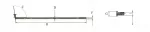 Vorderrad WWS original Kleeblatt Speichen Satz für Kreidler Florett RS RSH K54/53