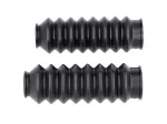 Faltenbalg Satz (2 Stück) Telegabel Drilastic Gummi Schwarz 30/23mm 112mm für Hercules, Zündapp, KTM, DKW, Rixe, Sachs
