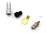 Kontroll Leuchte Bremi Befestigungsdurchmesser 10mm Länge Gesamt 50mm Einbautiefe 43mm Überstand im Cockpit 7mm für PKW, LKW, Traktor, Motorrad, Moped, Mokick, Kleinkraftrad, Zündapp, Kreidler, Hercules, Puch, KTM, Rixe, Porsche,