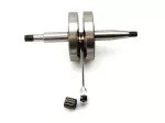 Kurbelwelle Stahl 44mm Nadellager 12mm für Hercules Prima GT, GX, Supra MK 1, 2, KTM MS, DKW