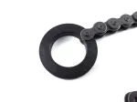 Ritzel ELDI Anhaltewerkzeug Kette Schwarz für Zündapp KS 50, 80, K SX Kreidler Florett RS, Mustang Hercules 50 Ultra, Ultra 80