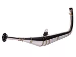 Auspuffanlage Motegra Racing für 60-110ccm goldene Nähte inkl. Endschalldämpfer für Simson S50, S51, S70