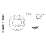 Kettensatz Ritzel 11 Kettenrad 45 für Hercules Prima MX 1