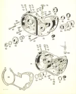 Getriebe Lager  Satz (18-teilig) für Sachs Motor 50 Hercules Miele DKW Rixe Hauptwelle