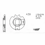 Esjot Tuning Kettensatz Kreidler Flory MF 12 23 Original  14 Ritzel 40 Kettenrad