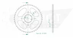 Kettensatz Esjot 428 112 Glieder Ritzel Z13, Kettenrad Z42 für Hercules,  K 180 BW