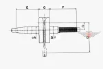 Kurbelwelle Rep Satz SKF 1 Satz (6-teilig) M12 für Hercules Prima M, KTM, DKW, Rixe