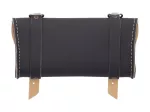 Werkzeugtasche, Satteltasche Selle Monte Grappa aus Leder schwarz L=150mm für Piaggio, Vespa Ciao, Si, Bravo, Boxer, Grillo