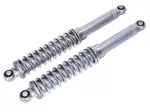 Stoßdämpfer Satz IMCA 340mm einstellbar chrom/grau