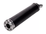 Endschalldämpfer Motegra schwarz inkl. Dichtung für Simson S50, S51, S70