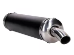 Endschalldämpfer Motegra schwarz inkl. Dichtung für Simson S50, S51, S70