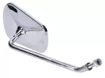 Spiegel Cuppini Chrom 115x90mm 170mm M8x26 für Zündapp, Kreidler, Hercules, Puch, Simson