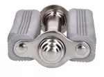 Pedale Blockform grau 13cm für Mofa, Moped