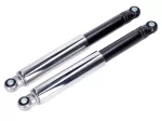 Stoßdämpfer Satz IMCA 310mm geschlossen chrom/schwarz