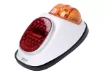 Rücklicht weiß für MCB, Miele, DKW, NSU, Puch, Moped der 50er, 60er Jahre