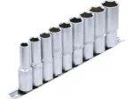 Steckschlüssel Satz lang 9-teilig metrisch 1/2 Zoll 10-24mm