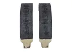 Bremsbacken Satz Newfren vorn 104x22mm für Peugeot Fox Mofa, Moped