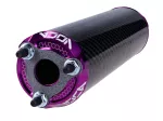 Endschalldämpfer VOCA Carbon - CNC Endkappe lila