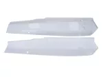 Seitendeckel Satz Kunststoff weiß für Peugeot 103, MVL, SP