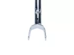 Rahmenstrebe gebogen chrom 525-565mm 28mm für Peugeot 103 SP, MVL, Vogue