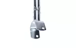 Rahmenstrebe gebogen chrom 525-565mm 28mm für Peugeot 103 SP, MVL, Vogue