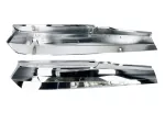 Seitendeckel Satz chrom für Peugeot 103, MVL, SP