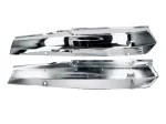 Seitendeckel Satz chrom für Peugeot 103, MVL, SP
