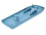 Gepäckträgerplatte blau für MBK / Motobécane Mobylette, 881, AV 88