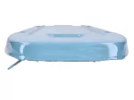 Gepäckträgerplatte blau für MBK / Motobécane Mobylette, 881, AV 88