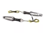 Blinker Set M8 LED schwarz für Generic Trigger 2016-