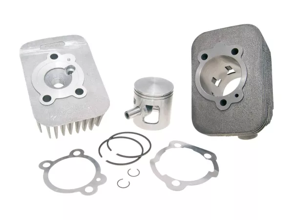 Zylinderkit Polini Grauguss Sport 70ccm 10mm Kolbenbolzen für Piaggio Ciao