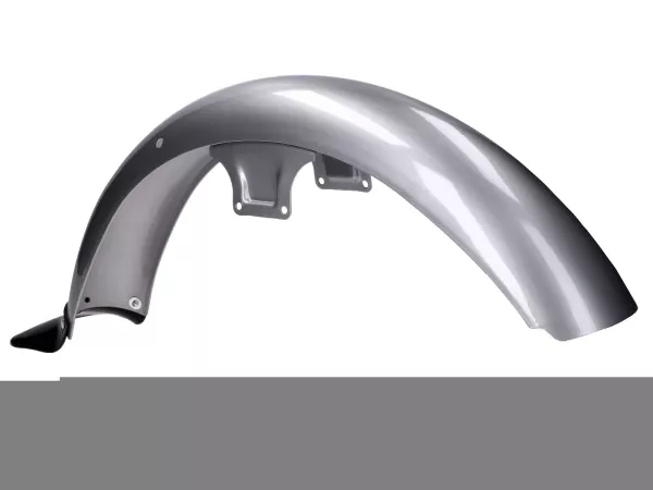 Kotflügel / Schutzblech vorn, silber pulverbeschichtet für Simson S50, S51, S70